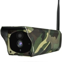 Caméra de surveillance Full HD 1080P Wifi à panneau solaire waterproof audio bidirectionnel