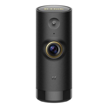 Petite caméra de surveillance cylindrique IP 720p à vision infrarouge noire