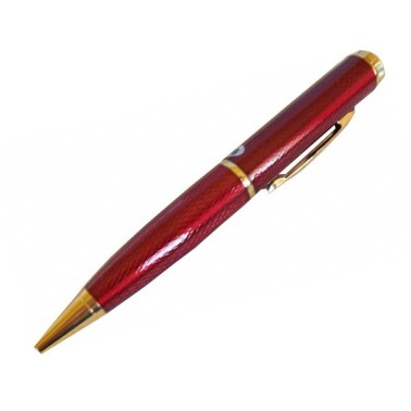 Stylo espion rouge de 4 Go