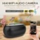 Enceinte Bluetooth à micro caméra cachée espion Wifi 4K vision à infrarouge