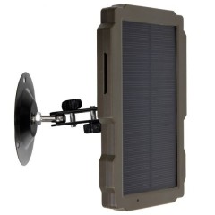 Panneau Solaire 12V avec Batterie 5000ma pour Camera de Chasse