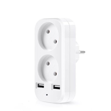 Prise multiple 2 ports USB caméra espion Wifi Vidéo 1080P 