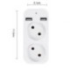 Prise multiple 2 ports USB caméra espion Wifi Vidéo 1080P 