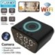 Réveil caméra HD 1080P détection de mouvement Wifi P2P vision de nuit chargeur induction 