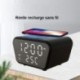 Réveil caméra HD 1080P détection de mouvement Wifi P2P vision de nuit chargeur induction 