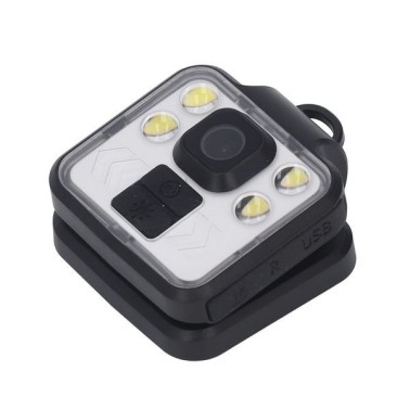 Lampe corporelle avec caméra HD 1080P étanche IP65 