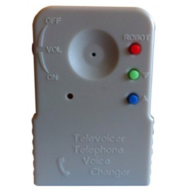 Changeur de voix pour téléphone 8 options pré-configurées