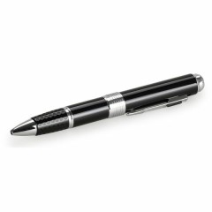 Stylo caméra espion Full HD 1080P noir et or