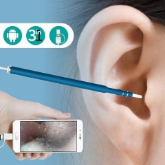 Endoscope pour Smartphone HD 720P pour nettoyage des oreilles et vision